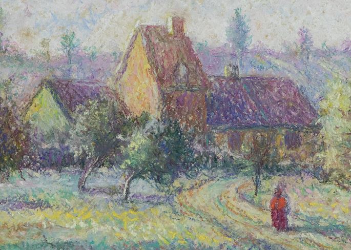 H. Claude Pissarro - Madame Chennevière au Manoir-Guilleme | MasterArt
